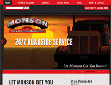 Tablet Screenshot of monsontnt.com